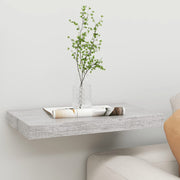 Scaffale a Parete Grigio Cemento 50x23x3,8 cm in MDF cod mxl 33404