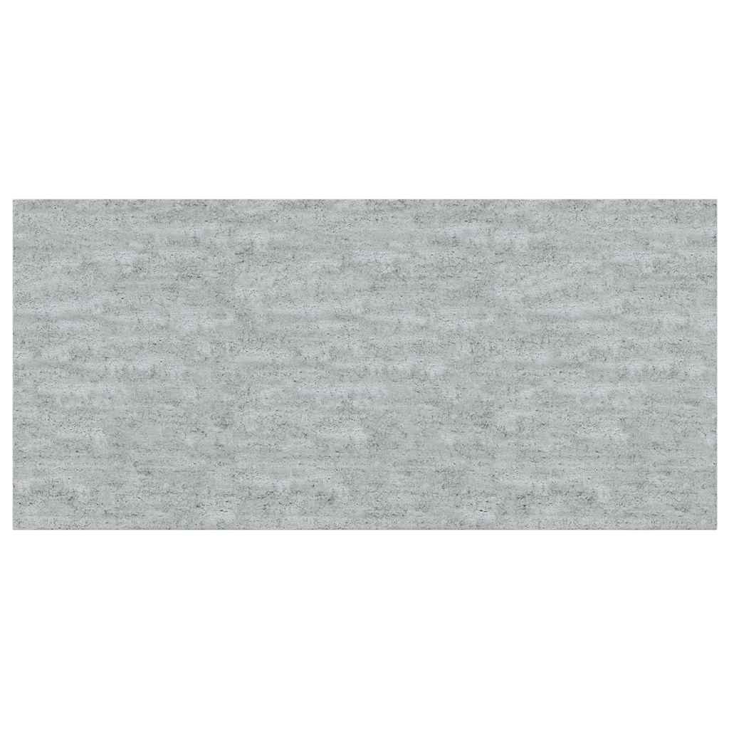 Scaffali a Parete 4 pz Grigio Cemento 50x23x3,8 cm in MDF 326596