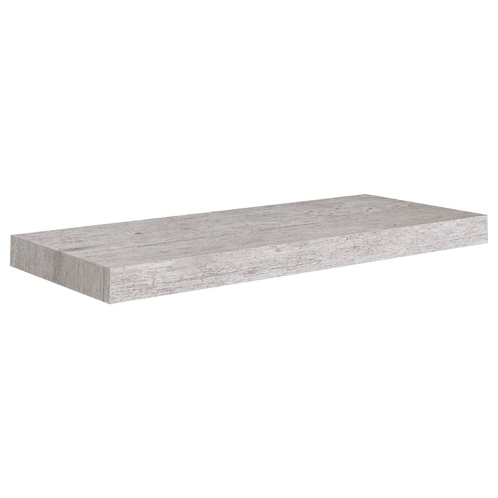 Scaffale a Parete Grigio Cemento 60x23,5x3,8 cm in MDF cod mxl 33379