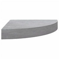 Mensole Angolari 2pz Grigio Cemento 35x35x3,8 cm in MDF cod mxl 73344