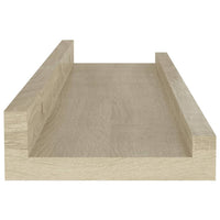 Mensole da Parete 4 pz Rovere Sonoma 40x9x3 cm cod mxl 61228