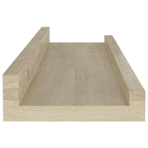 Mensole da Parete 4 pz Rovere Sonoma 40x9x3 cm cod mxl 61228