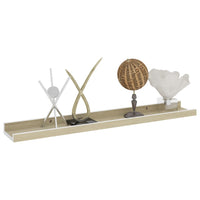 Mensole da Parete 4 pz Bianco e Rovere Sonoma 60x9x3 cm cod mxl 33054