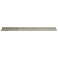 Mensole da Parete 2 pz Grigio Cemento 100x9x3 cm cod mxl 33309