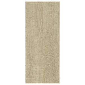 Mensole a Cubo da Parete 3 pz Bianco Rovere Sonoma 326720