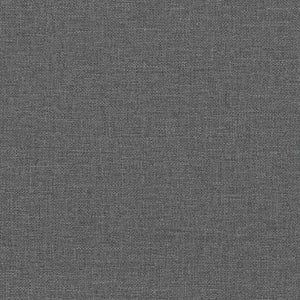 Sedia Relax Grigio Scuro in Tessuto 327524