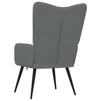 Poltrona Relax Grigio Scuro in Tessuto 327546