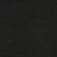 Poltrona a Dondolo con Poggiapiedi Nera in Velluto 327760