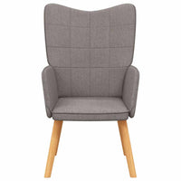 Poltrona Rilassante Tortora in Tessuto 327928