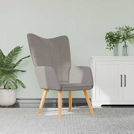 Poltrona Rilassante Tortora in Tessuto 327928