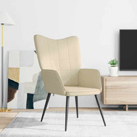 Sedia Relax Crema in Tessuto 327943