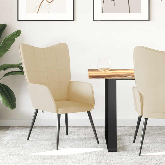 Sedia Relax Crema in Tessuto 327943