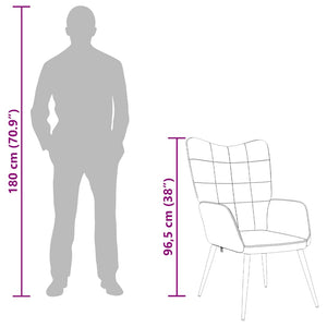 Sedia Relax Nera in Tessuto 327947