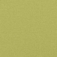 Poltrona a Dondolo con Poggiapiedi Verde in Tessuto 328023