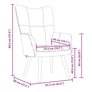 Poltrona Relax Rosso Vino in Velluto