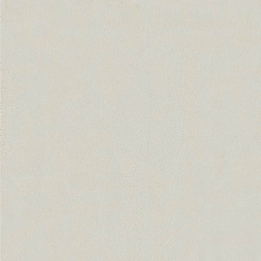 Sedia Relax Bianco Crema Velluto 328126