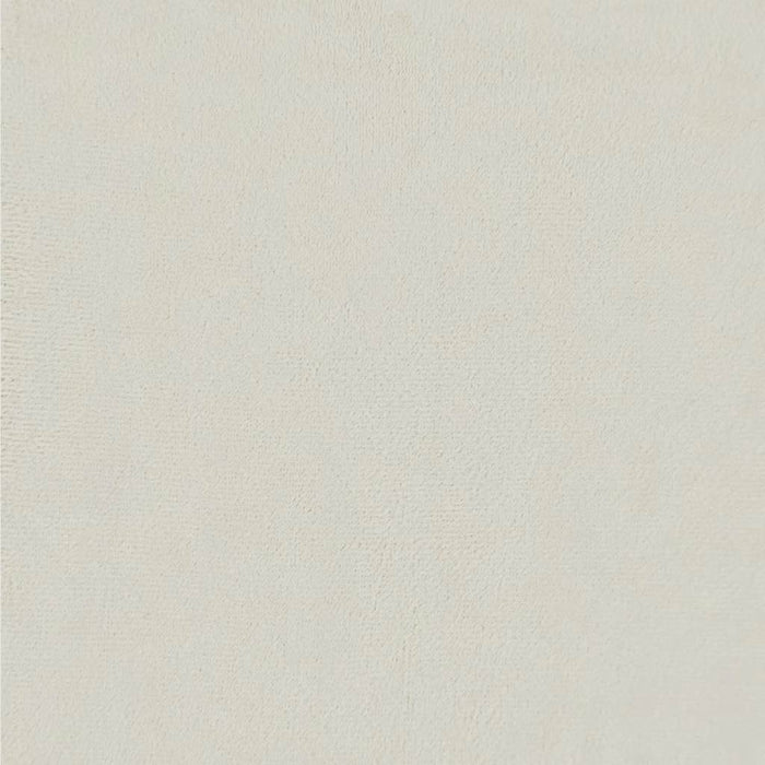 Sedia Relax Bianco Crema Velluto 328126