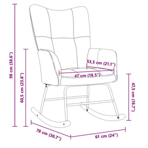 Sedia da Pranzo Verde Scuro in Velluto 328141