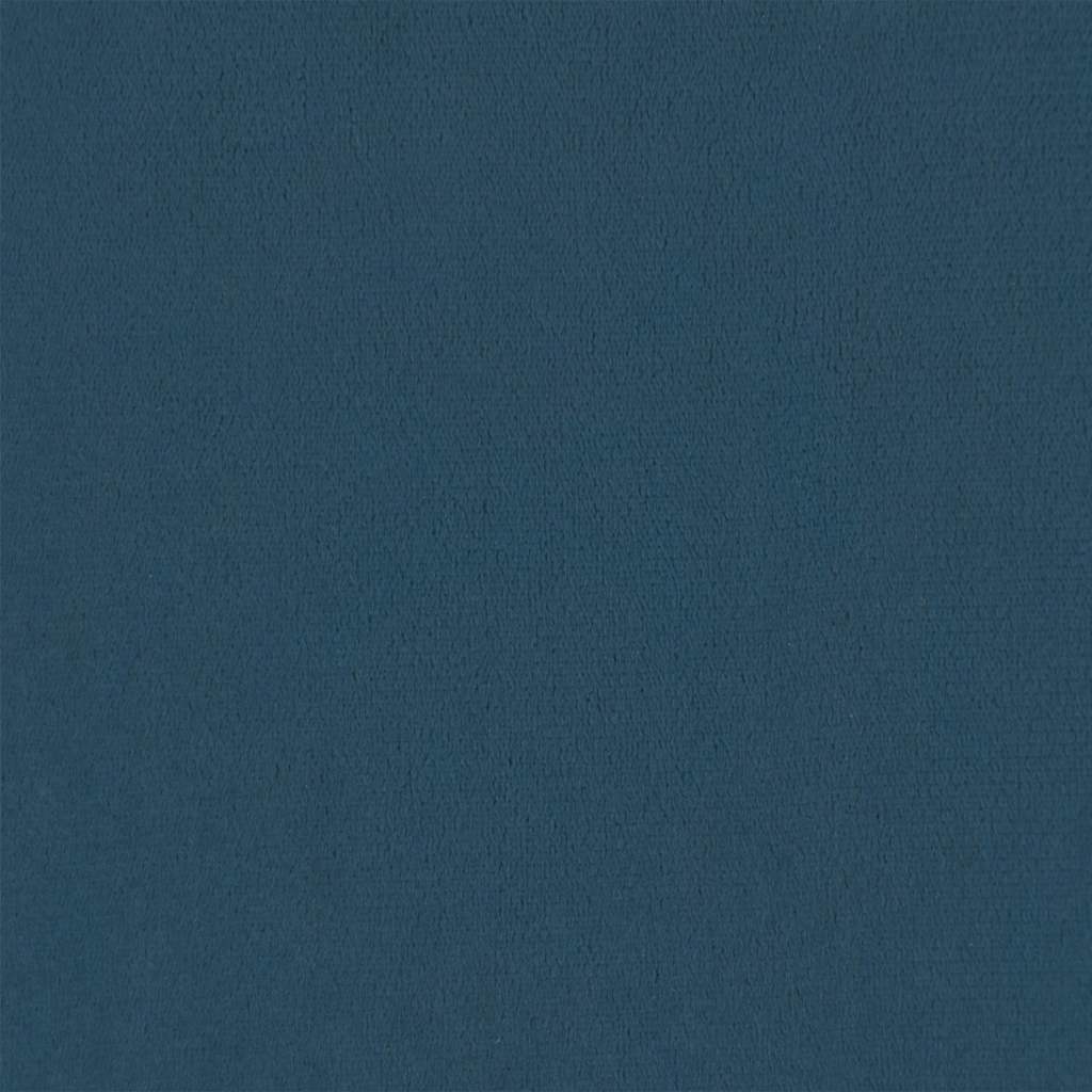 Sedia a Dondolo Blu in Velluto 328149