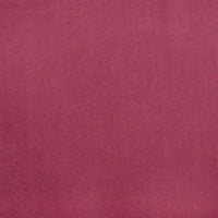 Sedia Relax Rosso Vino in Velluto 328166