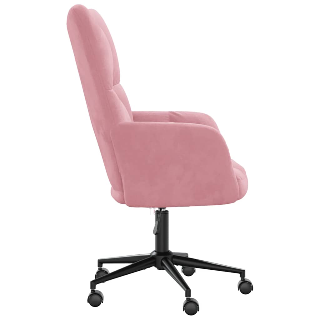 Sedia Relax Rosa in Velluto 328176