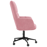 Sedia Relax Rosa in Velluto 328176