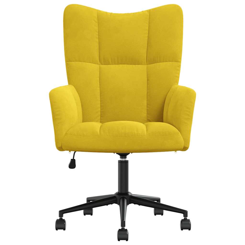 Poltrona Relax Giallo Senape in Velluto cod mxl 13330