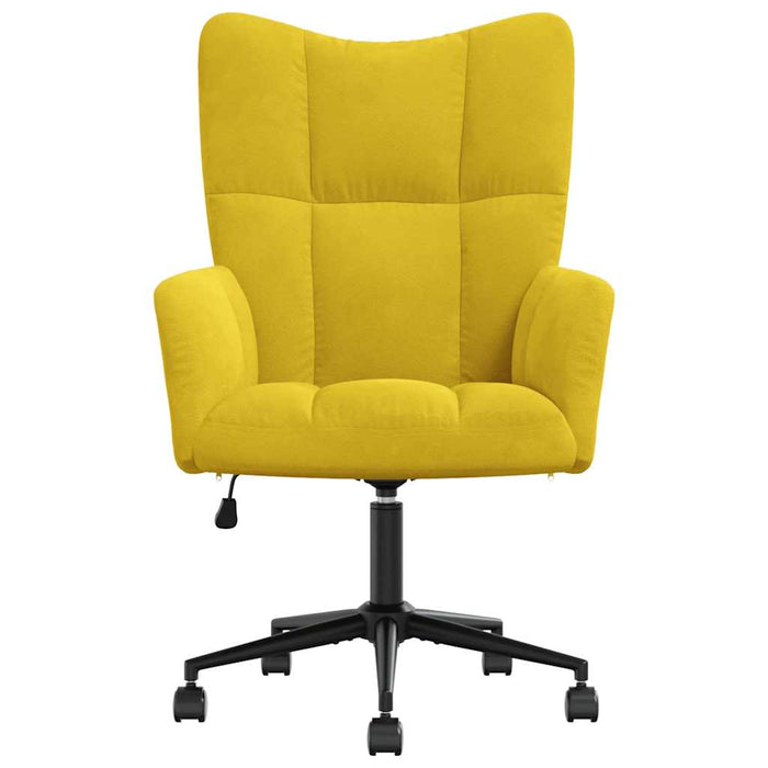 Poltrona Relax Giallo Senape in Velluto cod mxl 13330