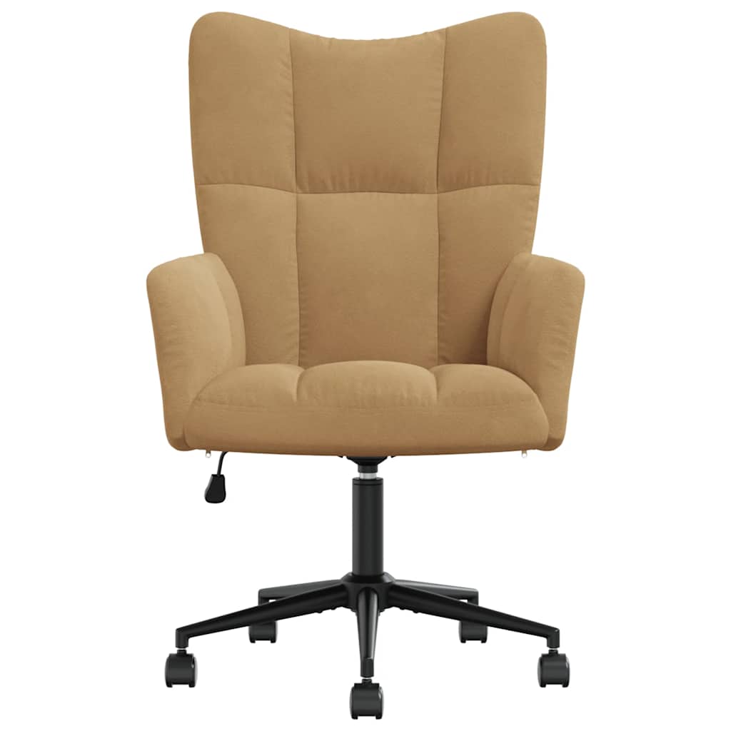 Poltrona Relax Marrone in Velluto cod mxl 72841
