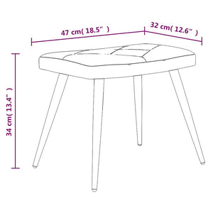 Poltrona Relax con Poggiapiedi in Tessuto Patchwork cod mxl 23287