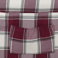 Poltrona Reclinabile Rossa in Tessuto 329310