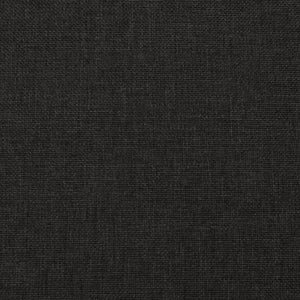 Poggiapiedi con Gambe in Legno Nero in Tessuto cod mxl 52921