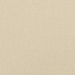 Poggiapiedi con Gambe in Legno Crema in Tessuto cod mxl 53326