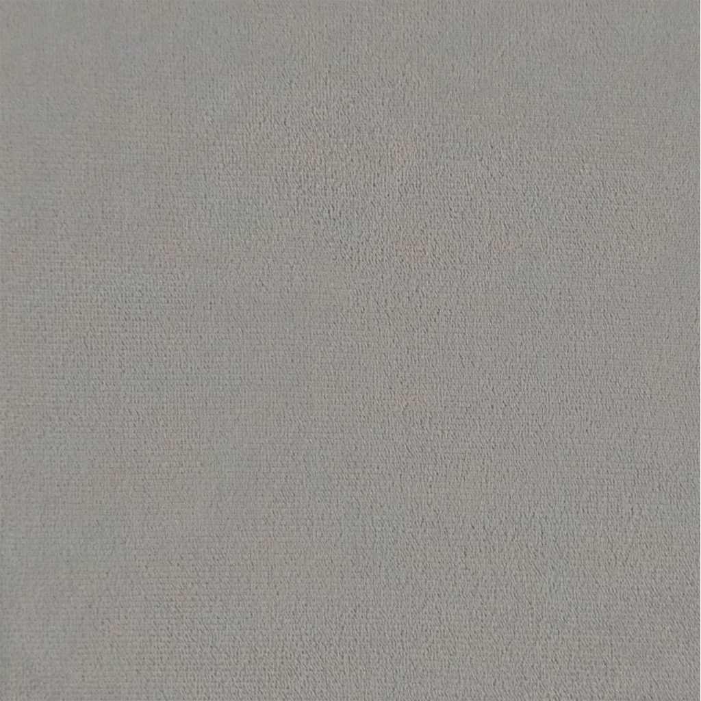 Sgabello con Gambe in Legno Grigio Chiaro Velluto 329436