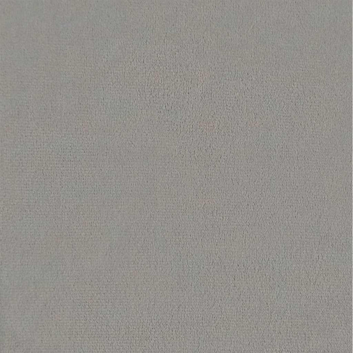 Sgabello con Gambe in Legno Grigio Chiaro Velluto 329436