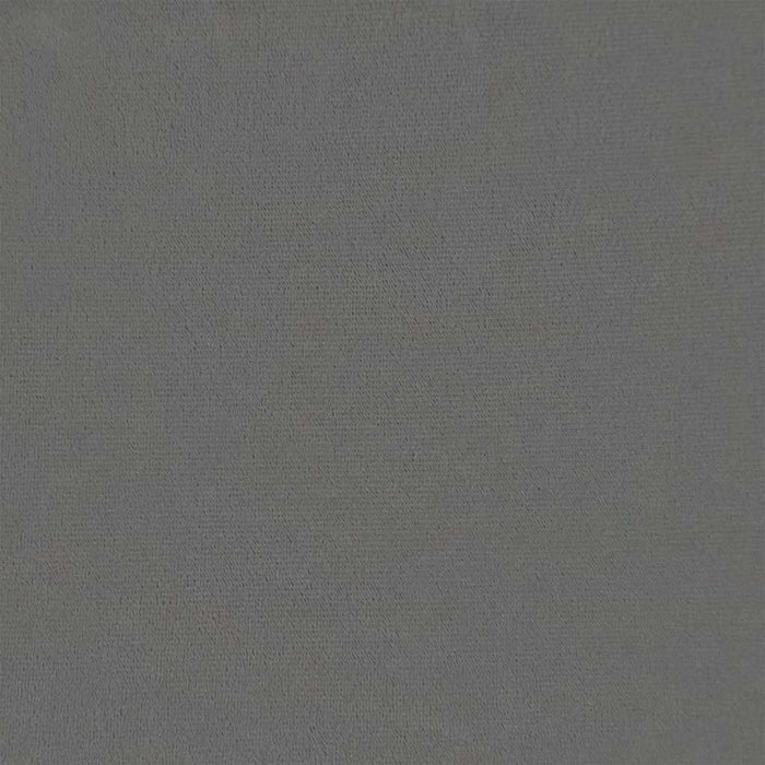 Poggiapiedi con Gambe in Legno Grigio Scuro in Velluto 329437