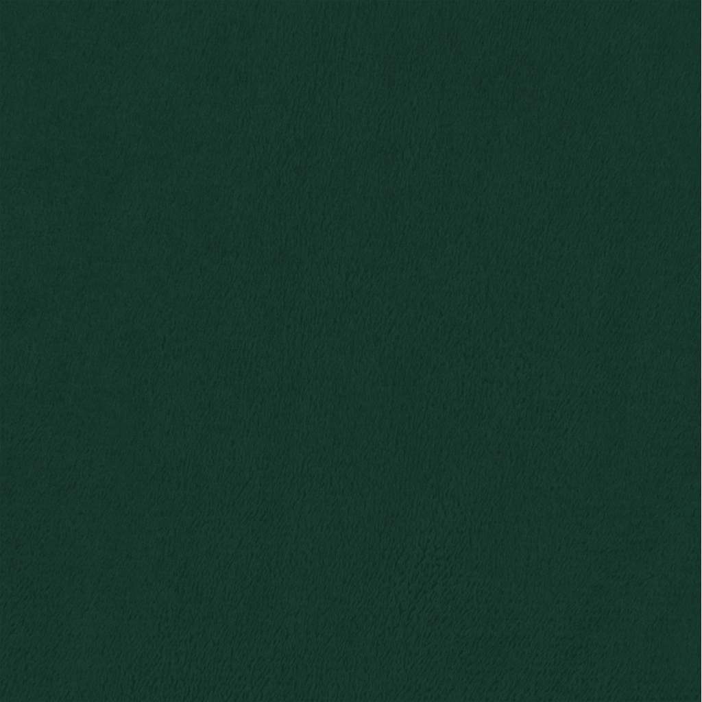 Poggiapiedi con Gambe in Legno Verde Scuro in Velluto 329438