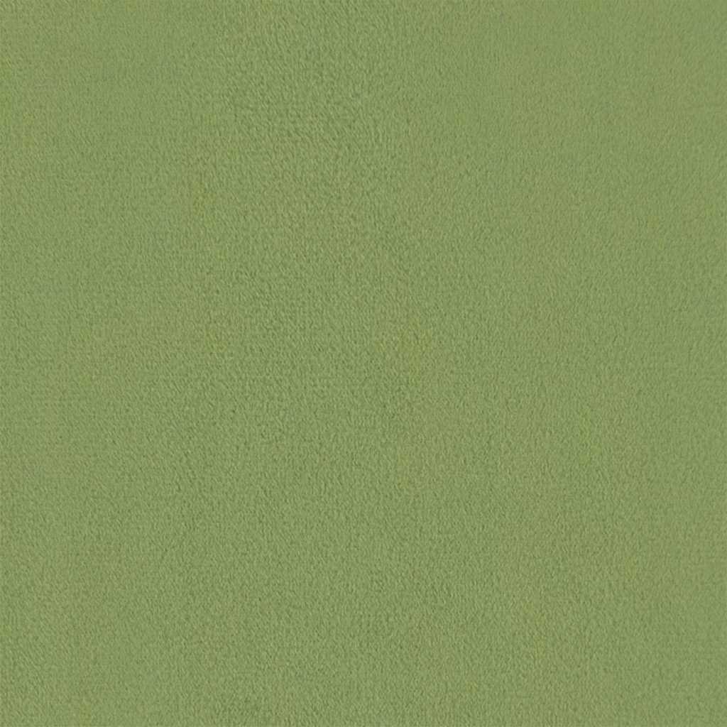 Poggiapiedi con Gambe in Legno Verde Chiaro in Velluto 329439