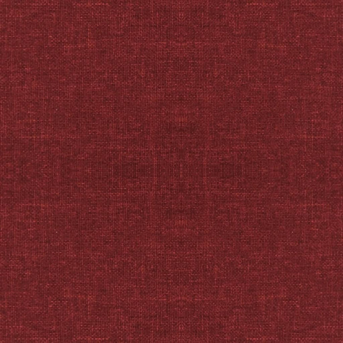 Poggiapiedi con Gambe in Legno Rosso Vino in Tessuto cod mxl 46505