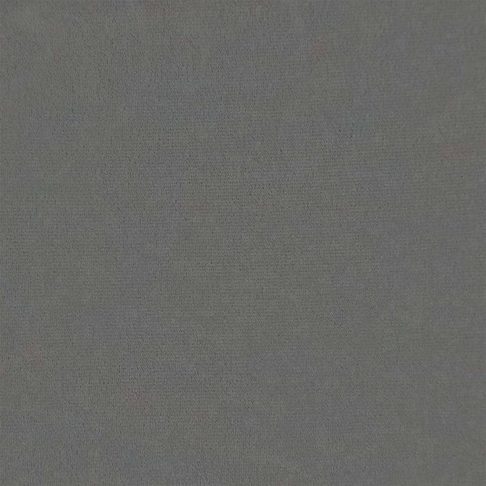 Poggiapiedi con Gambe in Legno Grigio Scuro in Velluto 329458