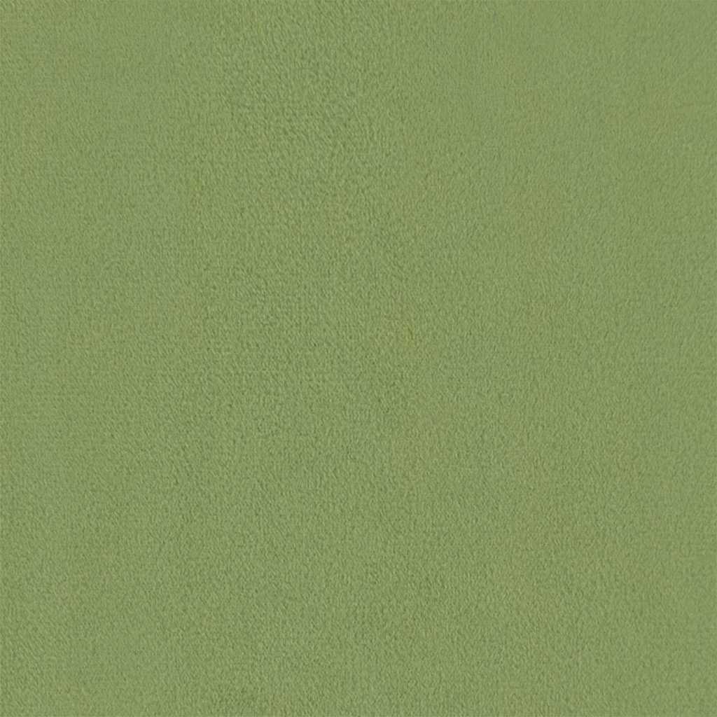 Poggiapiedi con Gambe in Legno Verde Chiaro in Velluto 329460