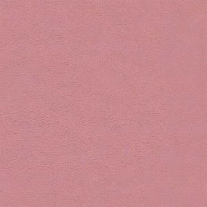 Poggiapiedi con Gambe in Legno Rosa in Velluto 329461