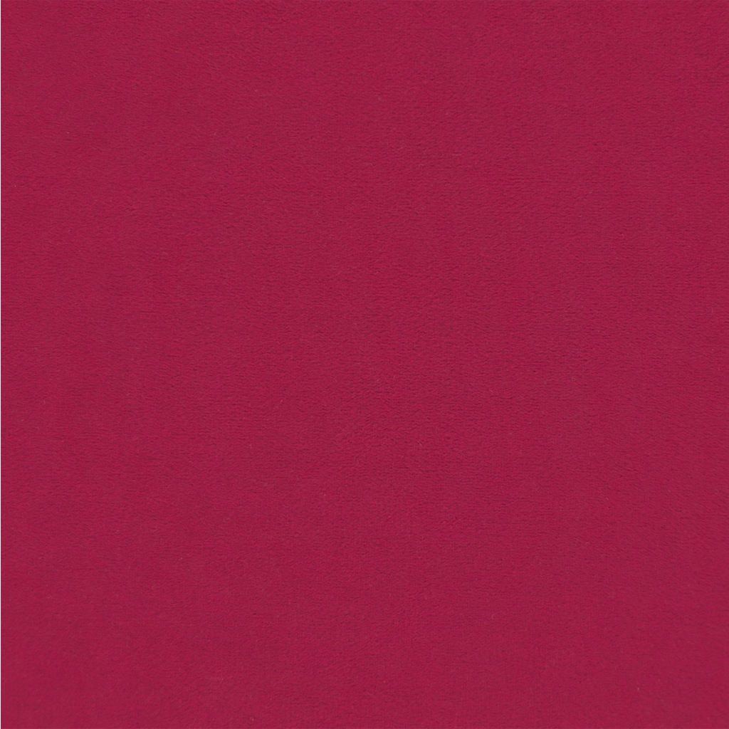 Poggiapiedi con Gambe in Legno Rosso Vino in Velluto 329462