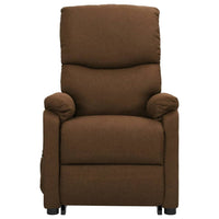 Poltrona Alzapersona Marrone in Tessuto 329743