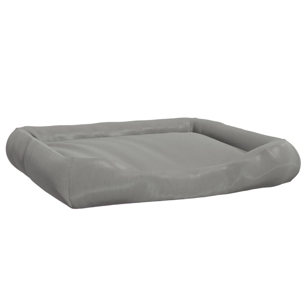 Cuccia per Cani con Cuscini Grigio 115x100x20 cm Tessuto Oxford 171193