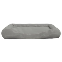 Cuccia per Cani con Cuscini Grigio 115x100x20 cm Tessuto Oxford 171193