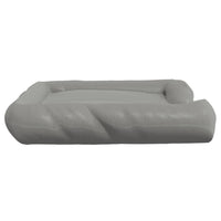 Cuccia per Cani con Cuscini Grigio 115x100x20 cm Tessuto Oxford 171193