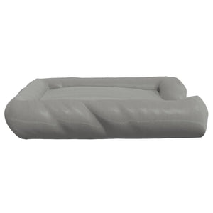 Cuccia per Cani con Cuscini Grigio 115x100x20 cm Tessuto Oxford 171193
