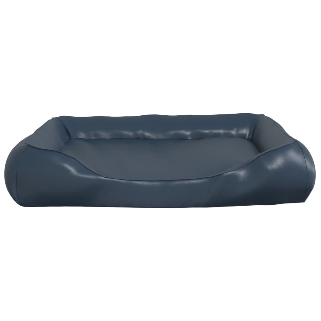 Cuccia per Cani Blu Scuro 80x68x23 cm Similpelle 171235