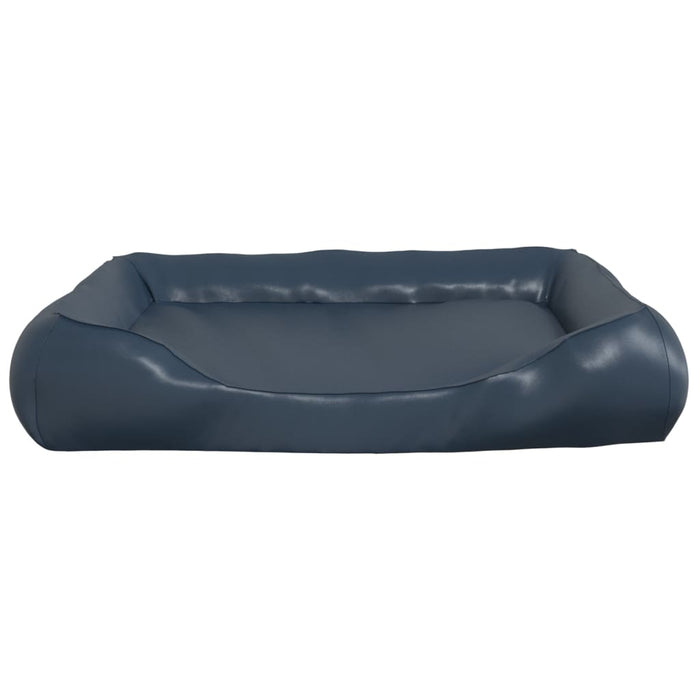 Cuccia per Cani Blu Scuro 80x68x23 cm Similpelle 171235